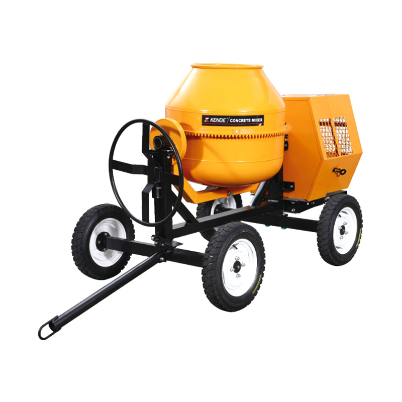 COM-350SF/400SF/450SF Bétonnière à quatre roues pour un transport facile
