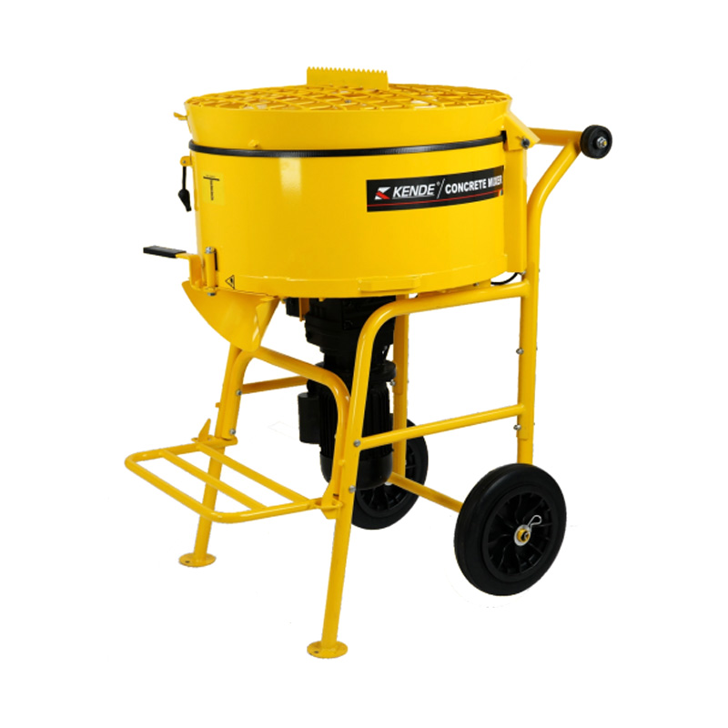 Mélangeur à béton MM-120L avec conception de chariot à tambour vertical, corps épais durable