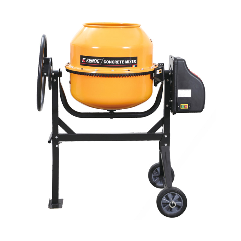 Mélangeur à béton COM-130L pour petits lots avec mélange portable précis et efficace